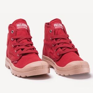 Palladium PAMPA HI Unisex Red High-Top Sneakers